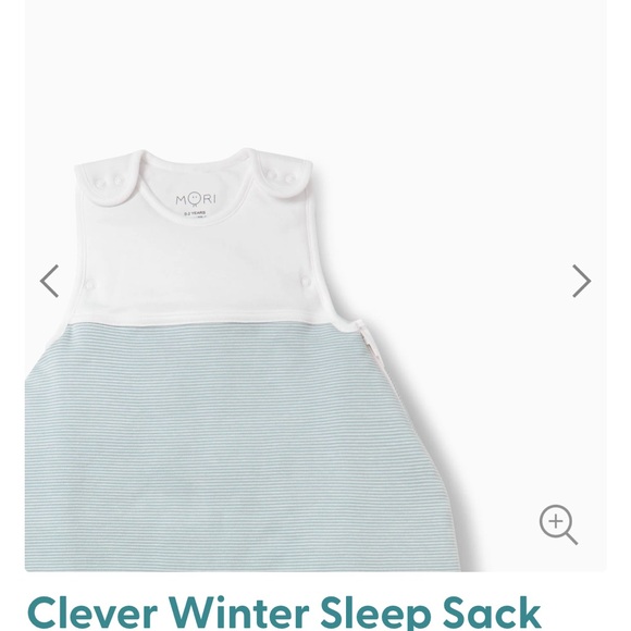 Set of Mori clever sleep sacks 2.5 tog (winter weight) - Picture 8 of 8